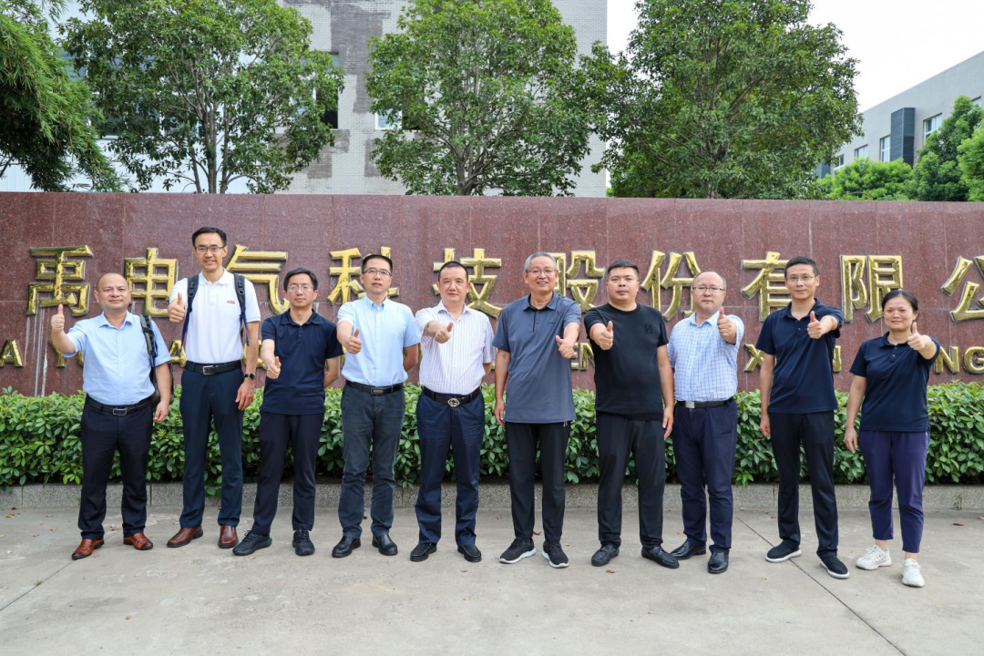 abb高级管理团队参访大禹电气会商战略合作
